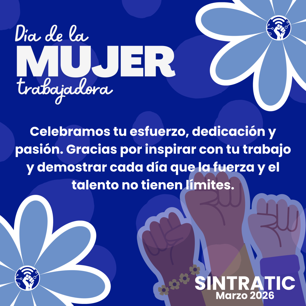 Conmemoración Día de la Mujer SINTRATIC 2026