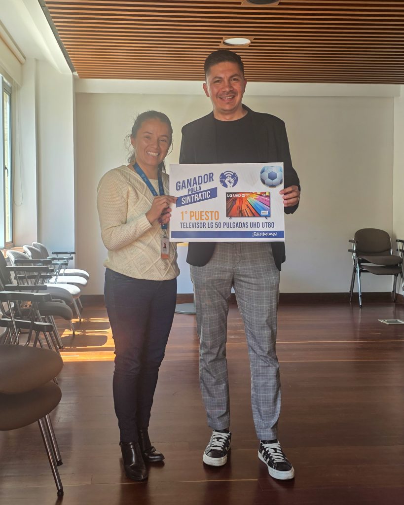 ¡La pasión del fútbol y la unidad se tomaron a SINTRATIC: Así vivimos la gran premiación de la Polla Mundialista! 20260728 135032