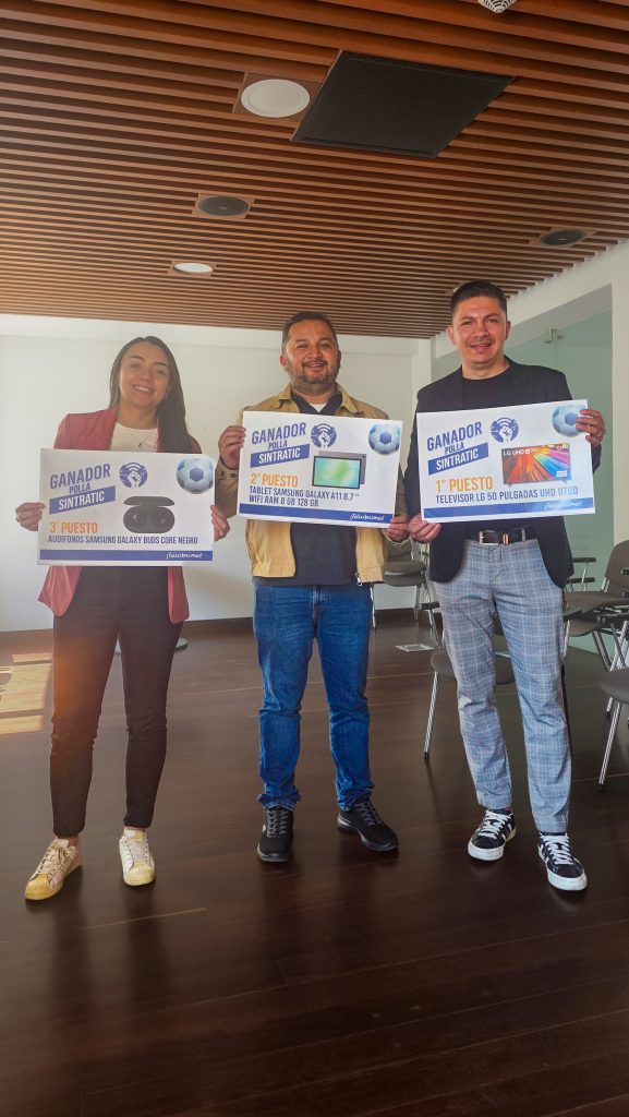 ¡La pasión del fútbol y la unidad se tomaron a SINTRATIC: Así vivimos la gran premiación de la Polla Mundialista! 20260728 135319